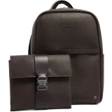 Сумка для ноутбуков Piquadro Leather Backpack 14" Dark Brown (CA7262W151/TM)