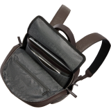 Сумка для ноутбуков Piquadro Leather Backpack 14" Dark Brown (CA7262W151/TM)