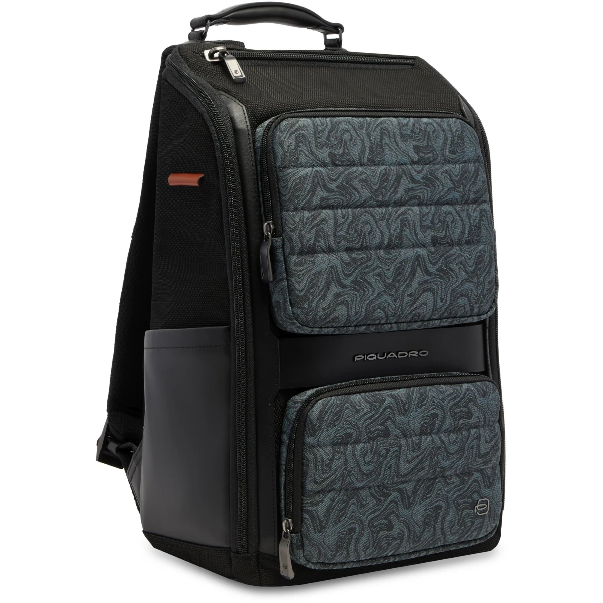Рюкзак для ноутбука Piquadro Leather & Water-Resistant 14" Blue (CA7278W150/BLUS) - фото 2