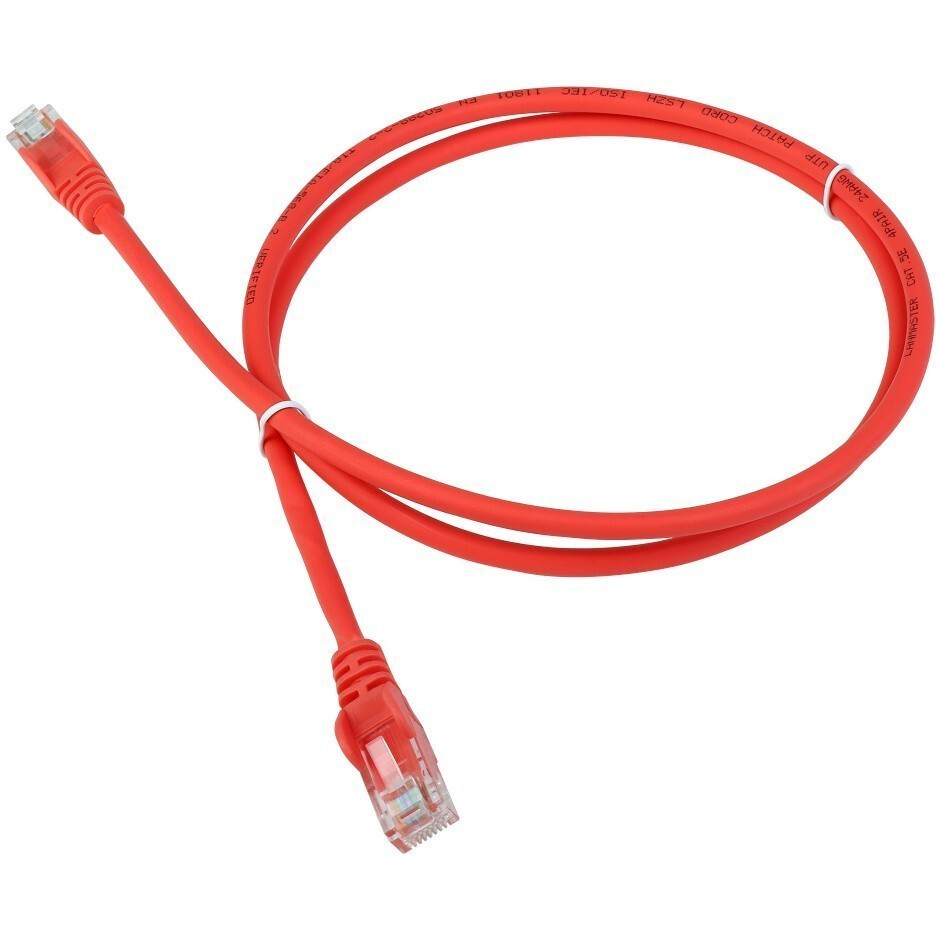 Патч-корд Lanmaster LAN-PC45/U5E-4.0-RD, 4м