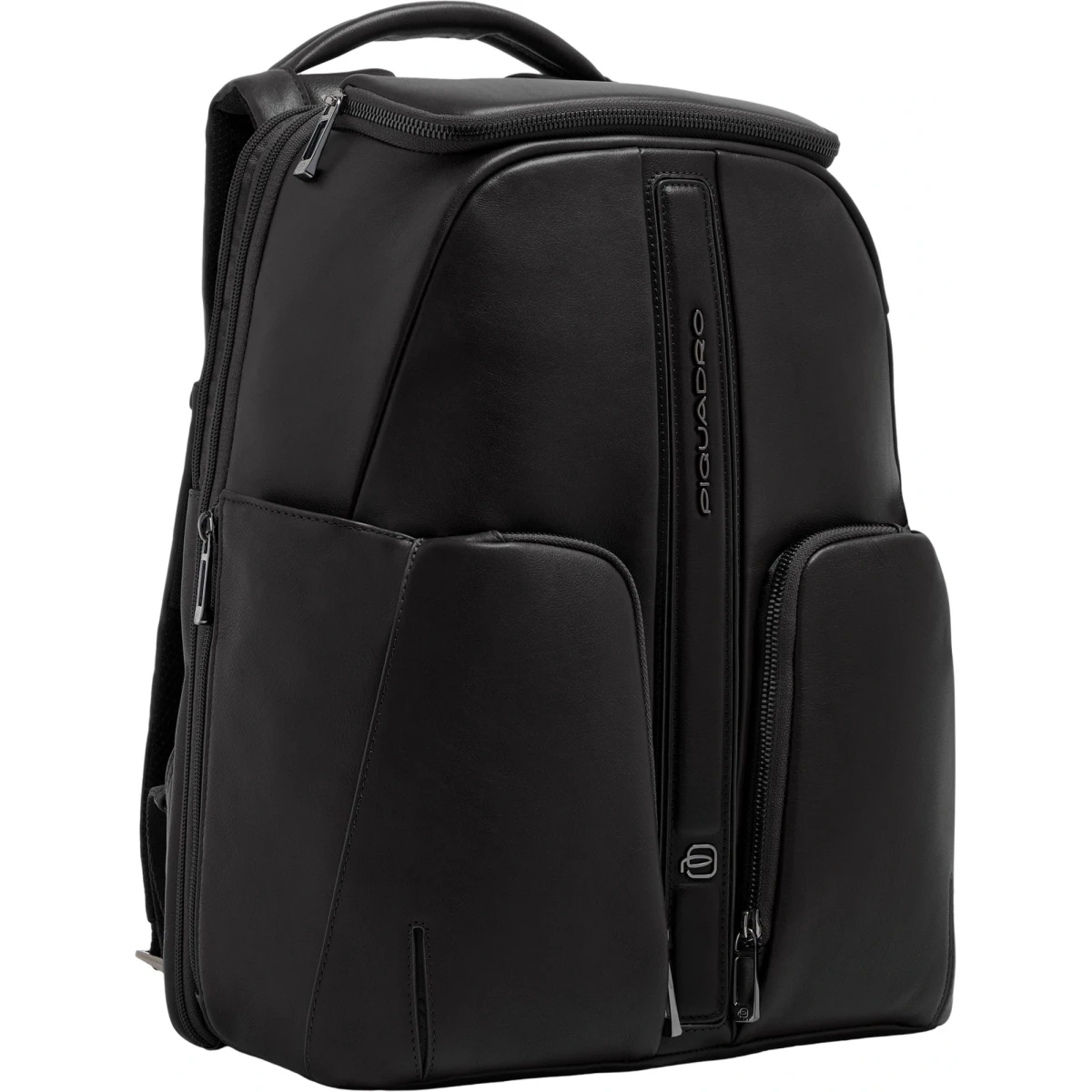 Рюкзак для ноутбука Piquadro Leather 14" with Wireless Charging Black (CA7180W143/N) - фото 2