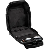 Рюкзак для ноутбука Piquadro Leather 14" with Wireless Charging Black (CA7180W143/N)