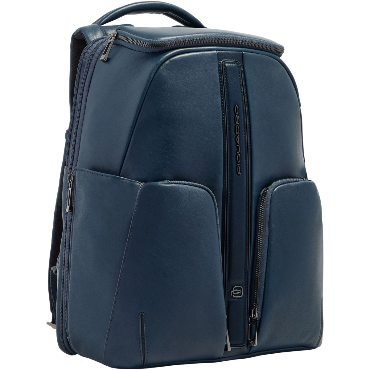 Рюкзак для ноутбука Piquadro Leather 14" with Wireless Charging Blue (CA7180W143/BLU) - фото 2