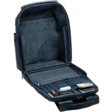 Рюкзак для ноутбука Piquadro Leather 14" with Wireless Charging Blue (CA7180W143/BLU)