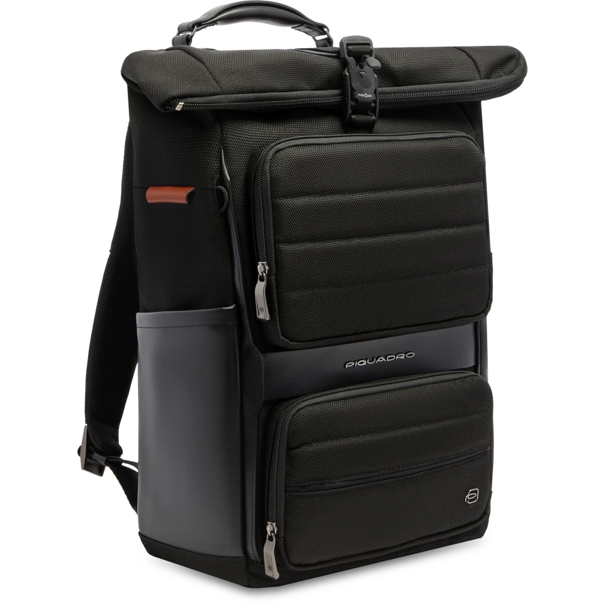 Рюкзак для ноутбука Piquadro Roll-Top 15.6" with Bike Helmet Black (CA7280W150/N) - фото 2