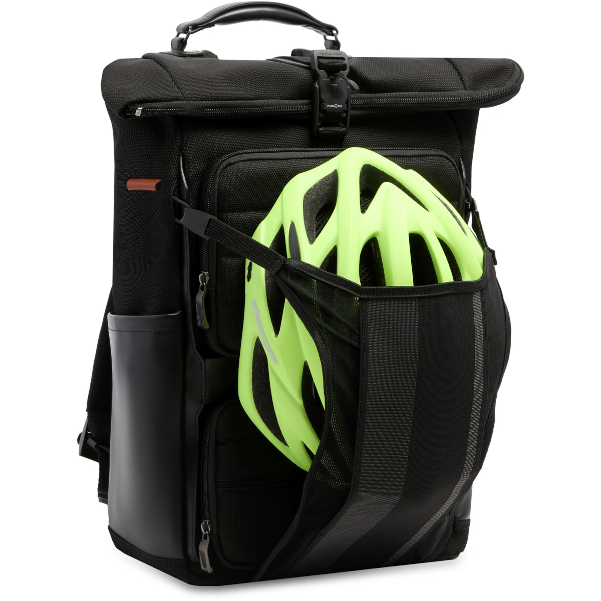Рюкзак для ноутбука Piquadro Roll-Top 15.6" with Bike Helmet Black (CA7280W150/N) - фото 5