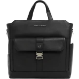 Сумка для ноутбуков Piquadro Leather Tote 14" Black (CA7255W144/N)