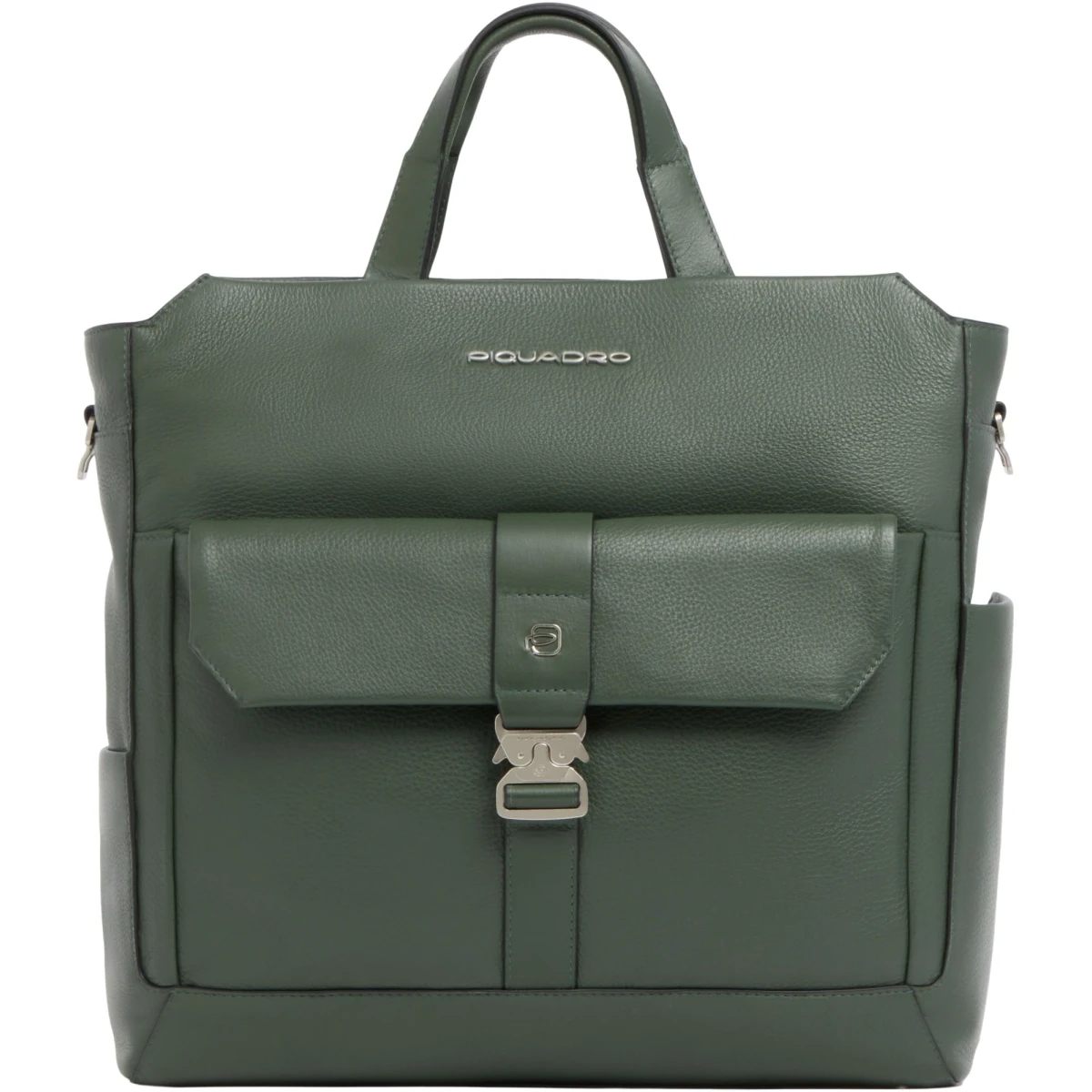 Сумка для ноутбуков Piquadro Leather Tote 14" Green (CA7255W144/VE)