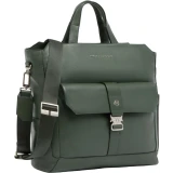 Сумка для ноутбуков Piquadro Leather Tote 14" Green (CA7255W144/VE)