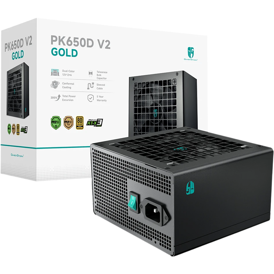 Блок питания 650W GamerStorm (DeepCool) PK650D V2 - фото 9