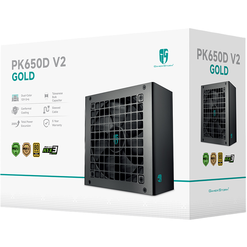 Блок питания 650W GamerStorm (DeepCool) PK650D V2 - фото 10