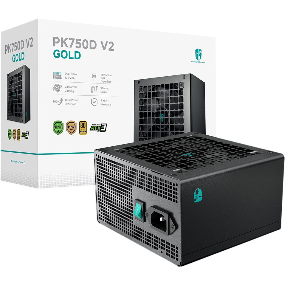 Блок питания 750W GamerStorm (DeepCool) PK750D V2 - фото 9