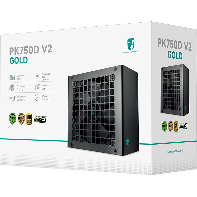 Блок питания 750W GamerStorm (DeepCool) PK750D V2 - фото 10