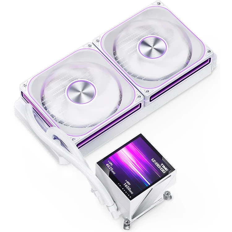 Система жидкостного охлаждения Jonsbo TM-280 White - фото 2
