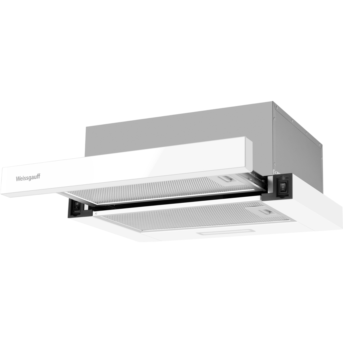 Вытяжка Weissgauff TEL 450 White Glass - 438286