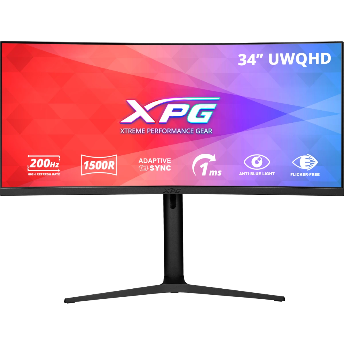 Монитор ADATA 34" XPG RIFT R34WXC Black - R34WXC-BKCEU
