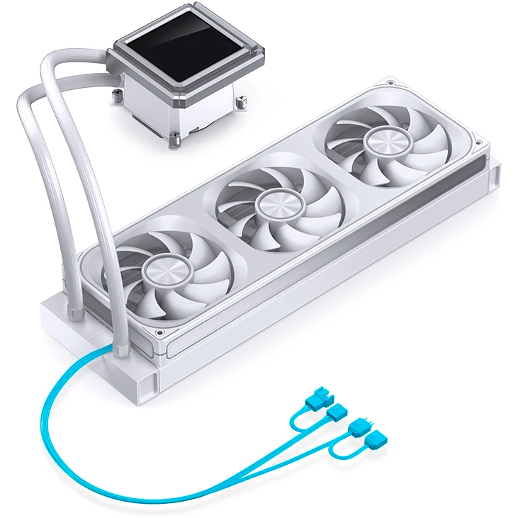 Система жидкостного охлаждения Jonsbo TX-360A White - фото 11