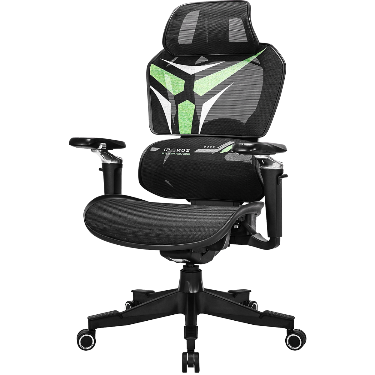 Офисное кресло ZONE 51 FREELANCER X7 Black/Green - Z51-FX7-GN - фото 4