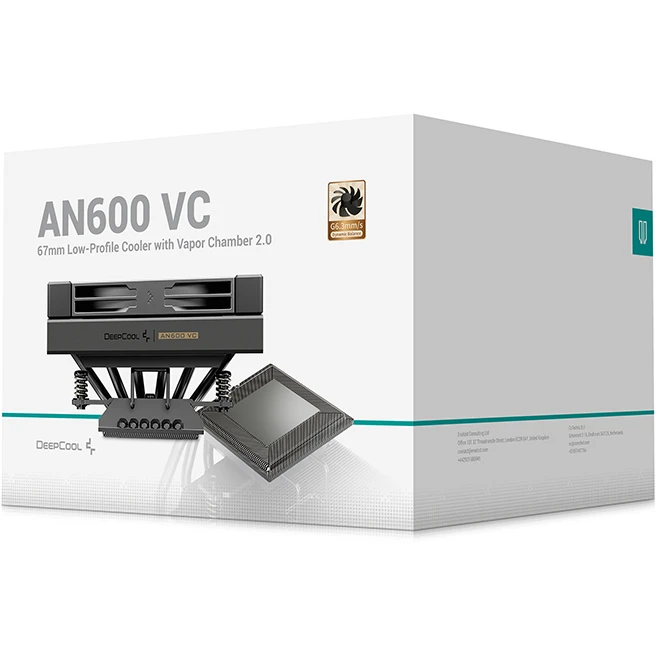 Кулер DeepCool AN600 VC - R-AN600VC-BKWPMN-G - фото 6