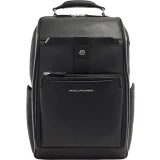 Рюкзак для ноутбука Piquadro Leather Cabin with 15.6" Laptop Pocket Black (CA7159W144/N)