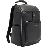 Рюкзак для ноутбука Piquadro Leather Cabin with 15.6" Laptop Pocket Black (CA7159W144/N)
