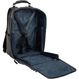 Рюкзак для ноутбука Piquadro Leather Cabin with 15.6" Laptop Pocket Black (CA7159W144/N)