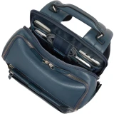Рюкзак для ноутбука Piquadro Leather Cabin with 15.6" Laptop Pocket Blue (CA7159W144/BLU)