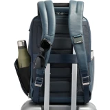 Рюкзак для ноутбука Piquadro Leather Cabin with 15.6" Laptop Pocket Blue (CA7159W144/BLU)