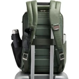 Рюкзак для ноутбука Piquadro Leather Cabin with 15.6" Laptop Pocket Green (CA7159W144/VE)
