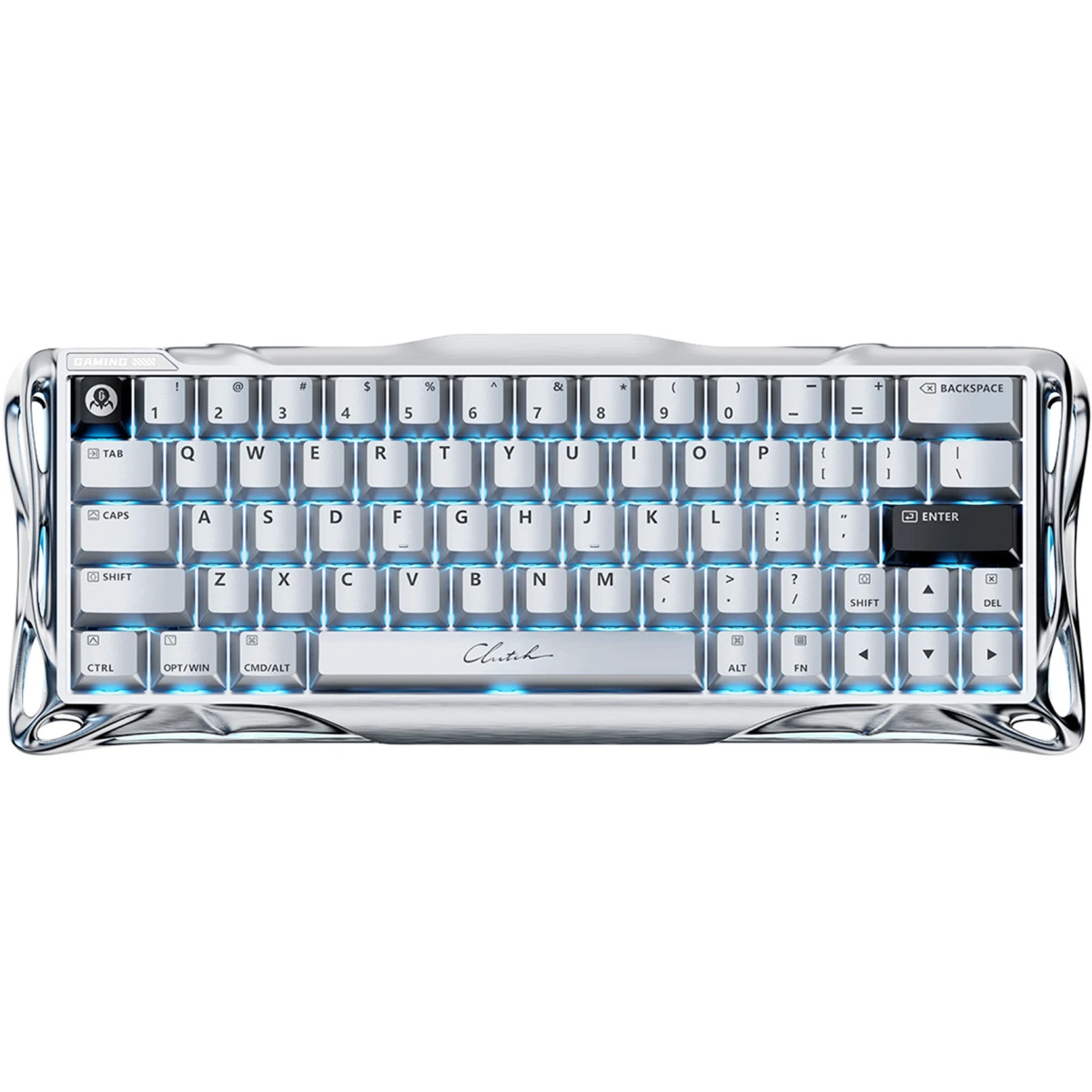 Клавиатура Gravastar Mercury Pro V60 Silver - V60 Pro XTAL SLV