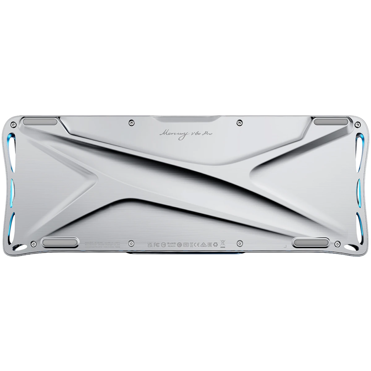 Клавиатура Gravastar Mercury Pro V60 Silver - V60 Pro XTAL SLV - фото 3