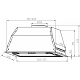 Вытяжка LEX GS BLOC P 600 Grey (CHTI000435)