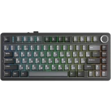 Клавиатура AULA F75 Black/Grey (Milk White Switches)