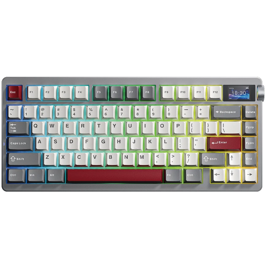 Клавиатура AULA Nova75 Grey/Red