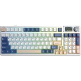 Клавиатура AULA F98Pro V3 White/Blue/Pink
