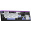 Клавиатура AULA H108 Black/White/Purple - фото 2