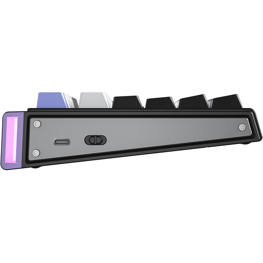 Клавиатура AULA H108 Black/White/Purple - фото 4