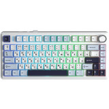 Клавиатура AULA F75HE White Black King