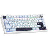 Клавиатура AULA F75HE White Black King