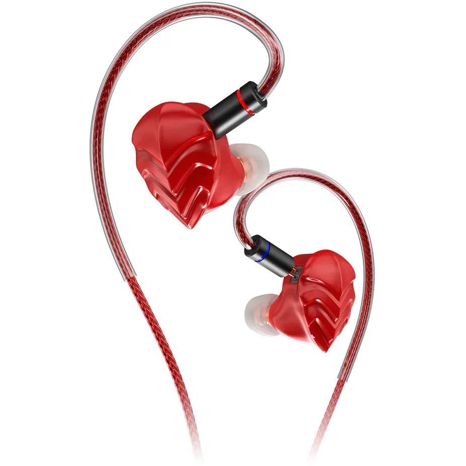 Наушники HIDIZS MK12 x DucBloke 4.4mm Red