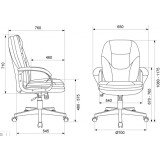 Офисное кресло Бюрократ CH 668 Ivory (CH 668 IVORY)
