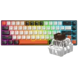 Клавиатура CyberLynx KA68 White/Black/Orange
