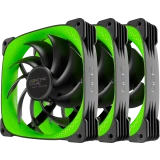 Вентилятор для корпуса Geometric Future Squama 3005G-14 Green (3 шт.) (1F3005G314000)