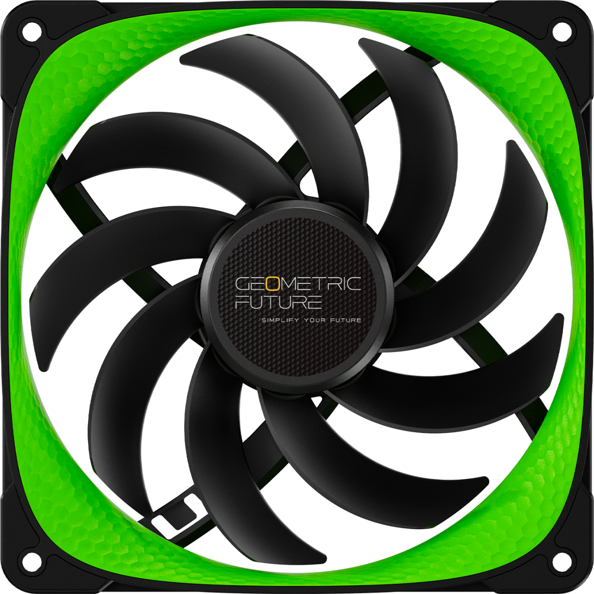 Вентилятор для корпуса Geometric Future Squama 3005RG-14 Green - 1F3005R114200