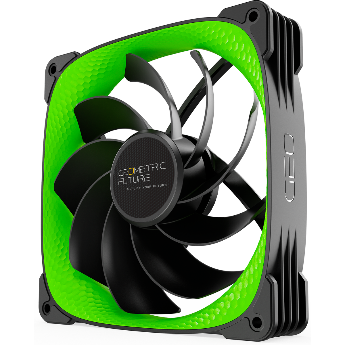 Вентилятор для корпуса Geometric Future Squama 3005RG-14 Green - 1F3005R114200 - фото 3