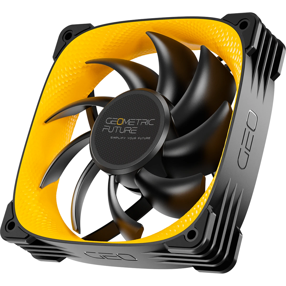 Вентилятор для корпуса Geometric Future Squama 3005Y-12 Yellow - 1F3005Y112000 - фото 2
