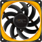 Вентилятор для корпуса Geometric Future Squama 3005RY-12 Yellow - 1F3005R112300