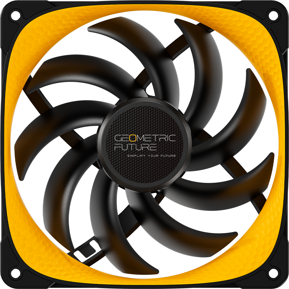 Вентилятор для корпуса Geometric Future Squama 3005Y-14 Yellow - 1F3005Y114000