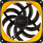 Вентилятор для корпуса Geometric Future Squama 3005Y-14 Yellow - 1F3005Y114000
