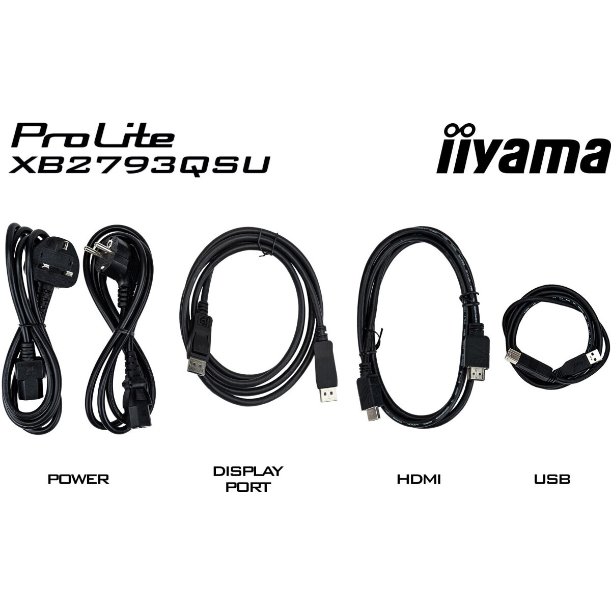 Монитор iiyama 27" ProLite XB2793QSU-B1 - фото 11